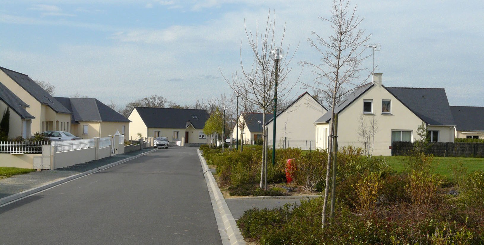 Lotissement de la commune de Mesanger (44). Photo - Naonediz44, Wikimédia.